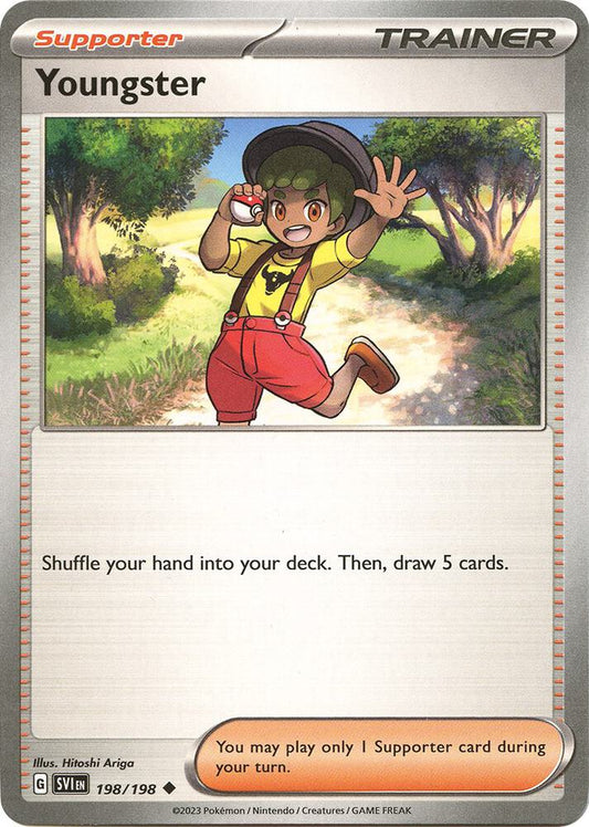 Youngster 198/198 (SV01: Scarlet & Violet Base Set) 
