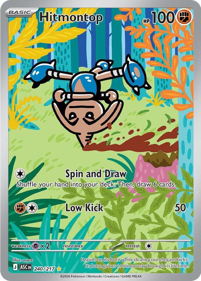 Hitmontop 240/217 (ME: Ascended Heroes)  - Holofoil