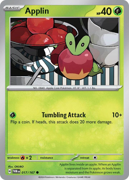 Applin 017/167 (SV06: Twilight Masquerade) 