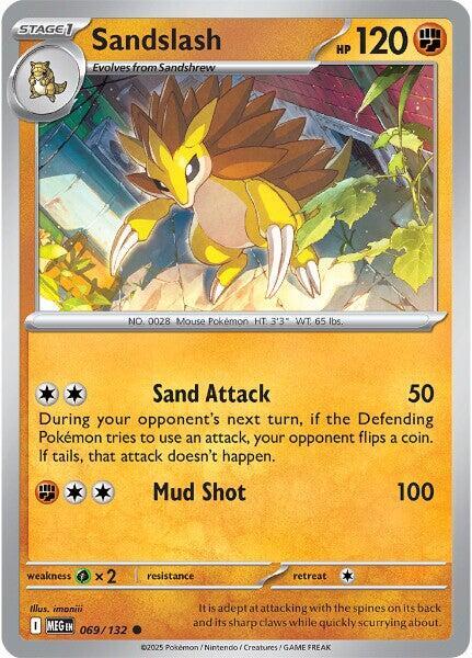 Sandslash 069/132 (ME01: Mega Evolution) 