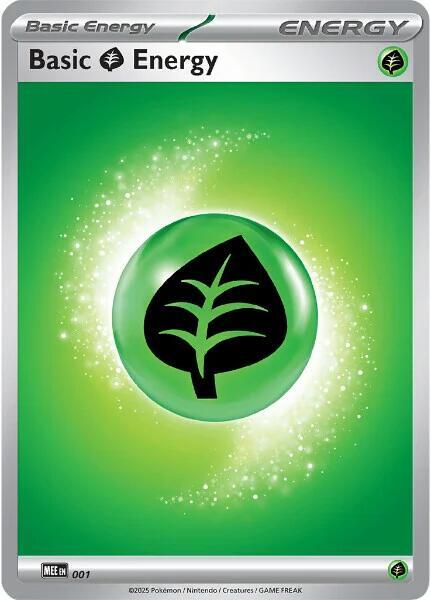 Basic Grass Energy 001 1 (MEE: Mega Evolution Energies) 