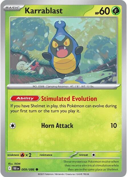Karrablast 009/086 (SV: Black Bolt) 