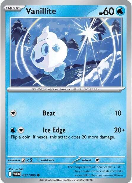 Vanillite 027/086 (SV: White Flare) 