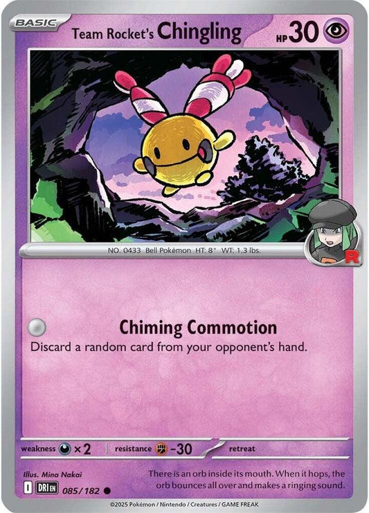Team Rocket's Chingling 085/182 (SV10: Destined Rivals) 