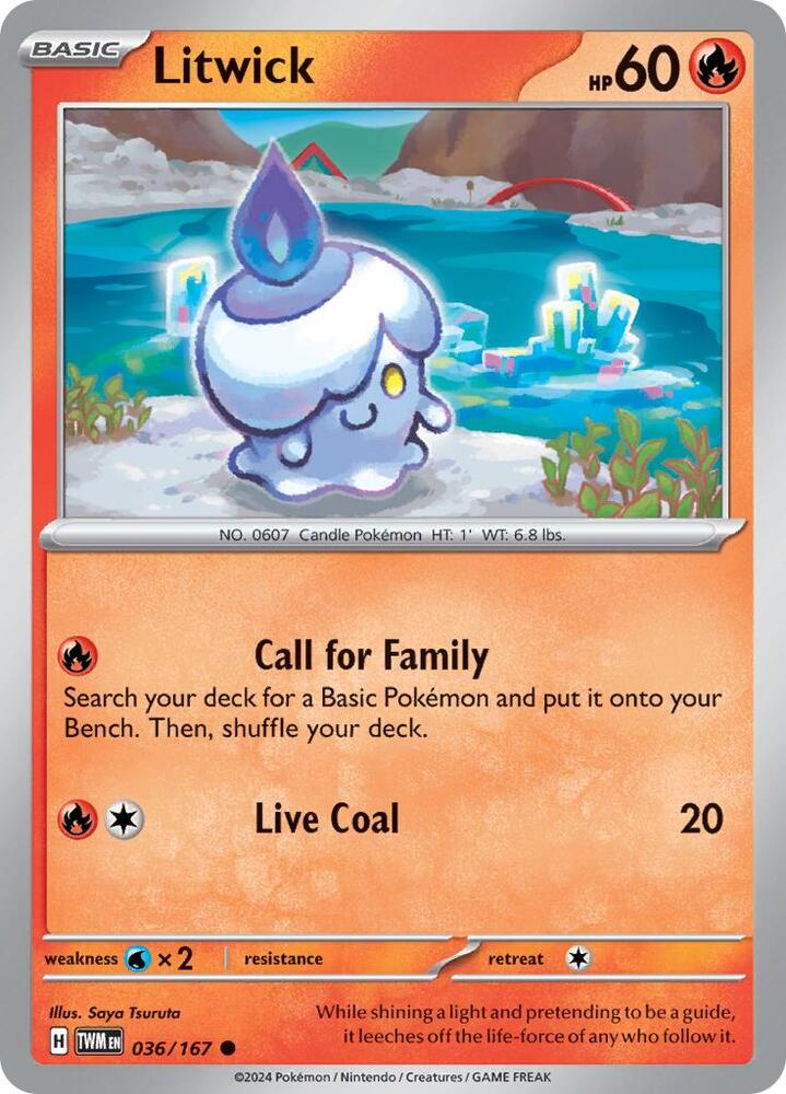 Litwick 036/167 (SV06: Twilight Masquerade) 