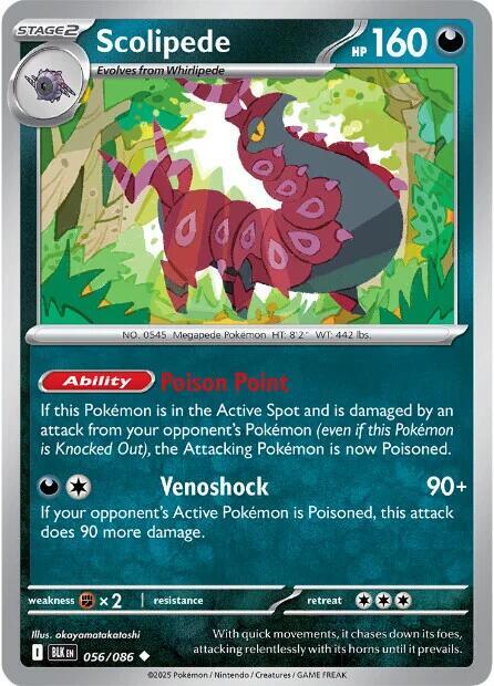 Scolipede 056/086 (SV: Black Bolt) 