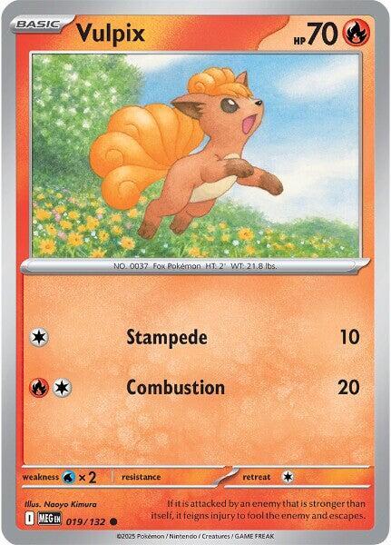 Vulpix 019/132 (ME01: Mega Evolution) 