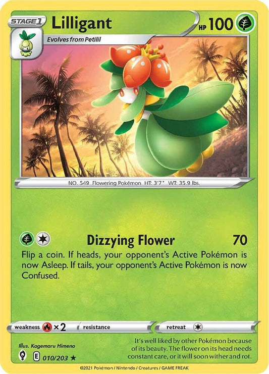 Lilligant 010/203 (SWSH07: Evolving Skies) 