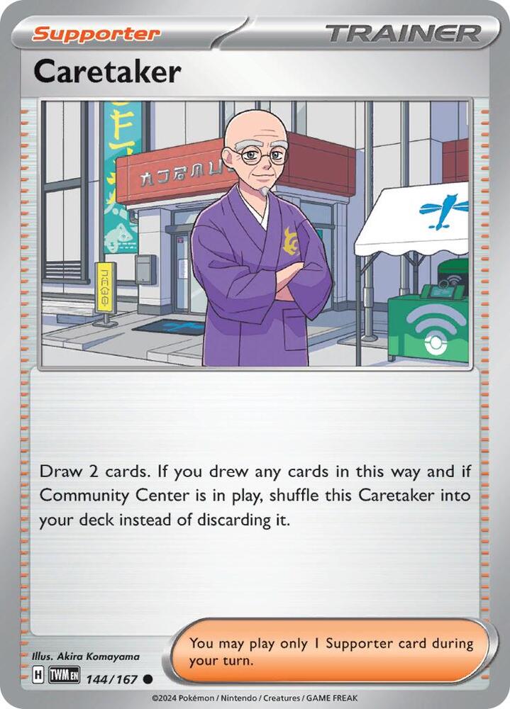 Caretaker 144/167 (SV06: Twilight Masquerade) 