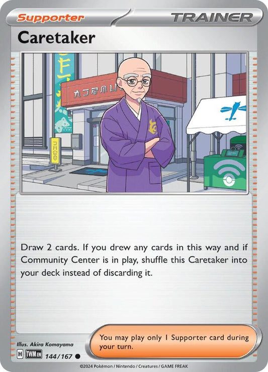 Caretaker 144/167 (SV06: Twilight Masquerade) 