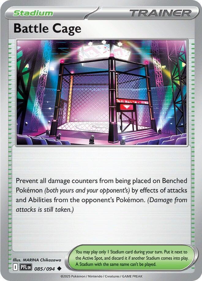 Battle Cage 085/094 (ME02: Phantasmal Flames) 