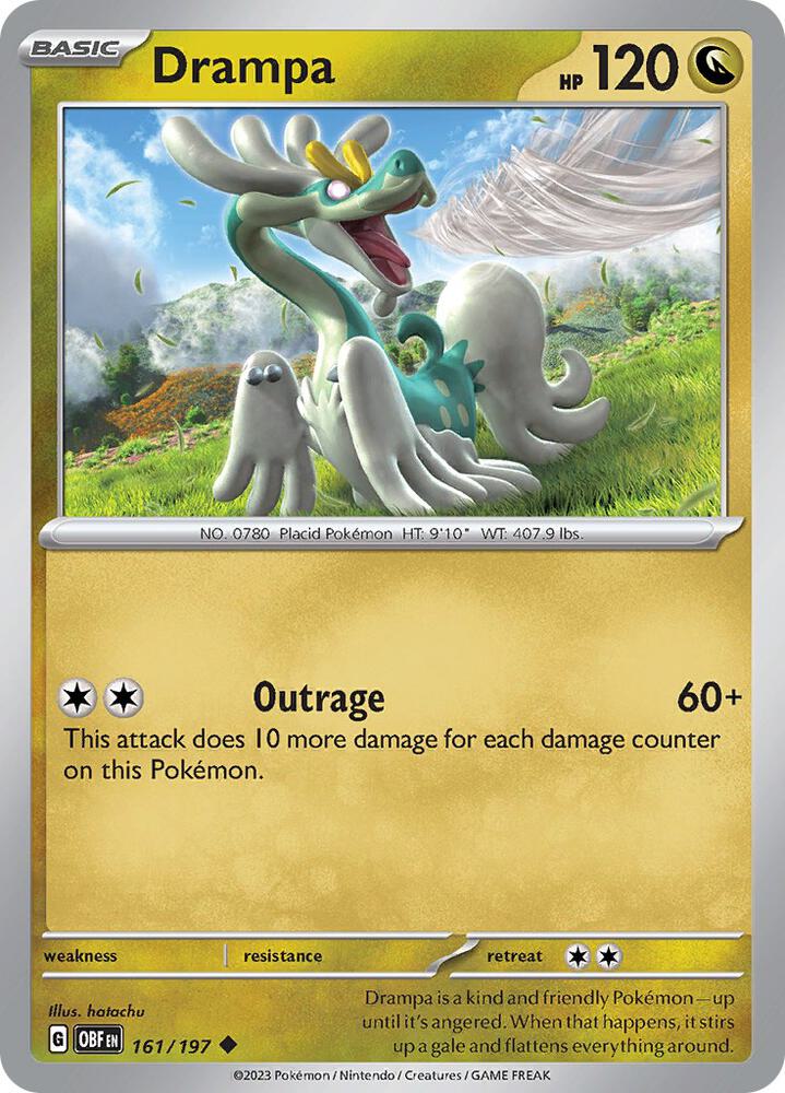 Drampa 161/197 (SV03: Obsidian Flames) 