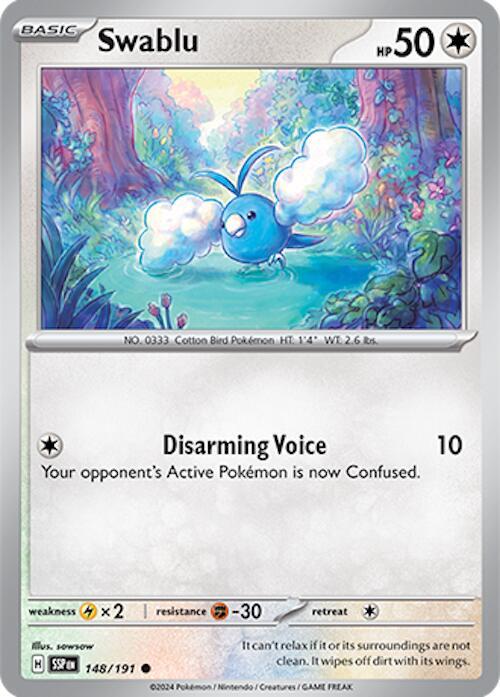 Swablu 148/191 (SV08: Surging Sparks) 