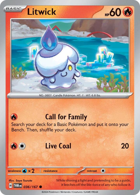 Litwick 036/167 (SV06: Twilight Masquerade) 