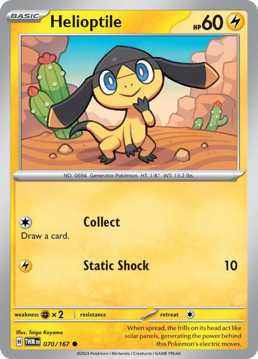 Helioptile 070/167 (SV06: Twilight Masquerade) 