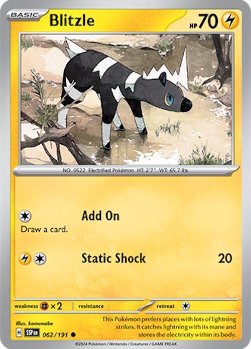 Blitzle 062/191 (SV08: Surging Sparks) 