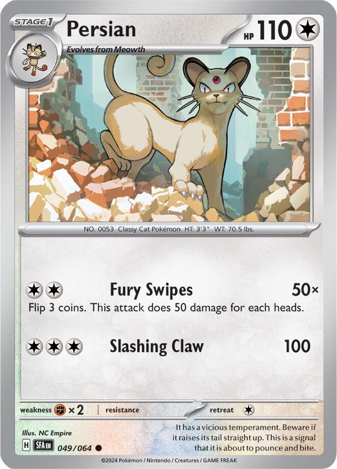 Persian 049/064 (SV: Shrouded Fable) 