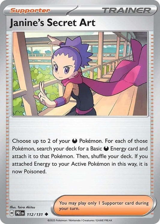 Janine's Secret Art 112/131 (SV: Prismatic Evolutions) 