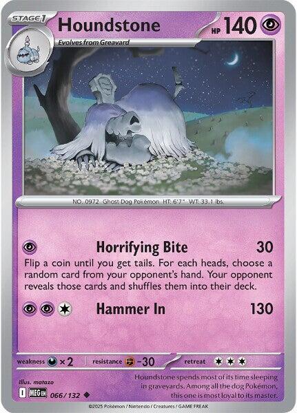 Houndstone 066/132 (ME01: Mega Evolution) 