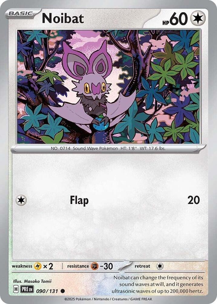 Noibat 090/131 (SV: Prismatic Evolutions) 