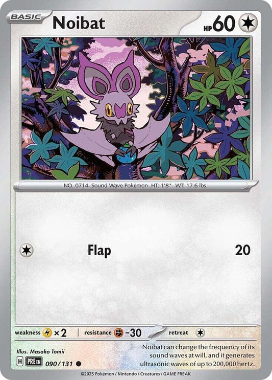 Noibat 090/131 (SV: Prismatic Evolutions) 