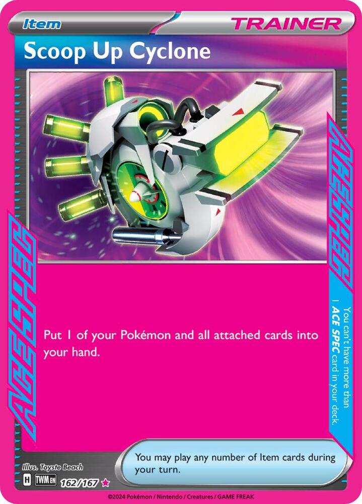 Scoop Up Cyclone 162/167 (SV06: Twilight Masquerade)  - Holofoil
