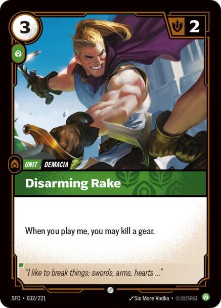 Disarming Rake 32/221 (Spiritforged) 