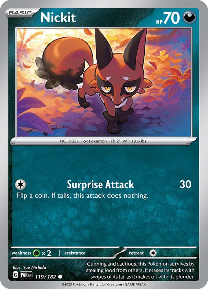 Nickit 119/182 (SV04: Paradox Rift) 