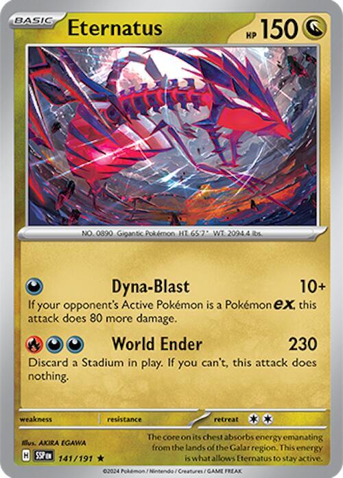 Eternatus 141/191 (SV08: Surging Sparks)  - Holofoil