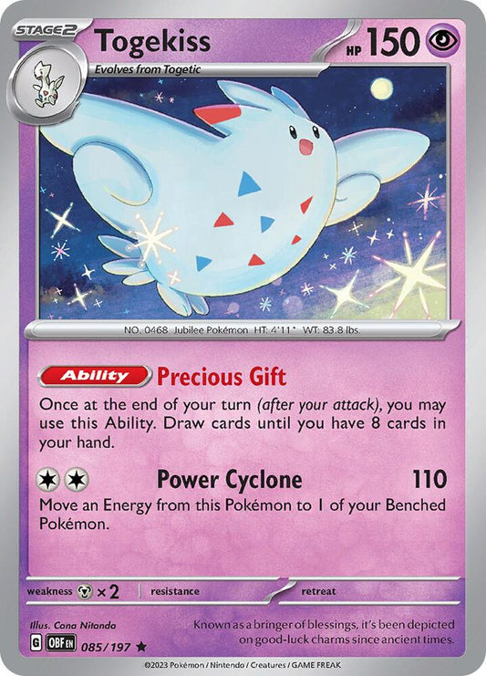 Togekiss 085/197 (SV03: Obsidian Flames)  - Holofoil