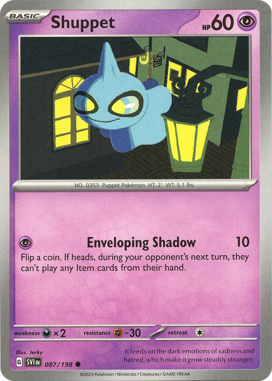 Shuppet 087/198 (SV01: Scarlet & Violet Base Set) 