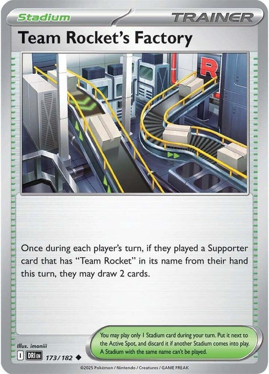 Team Rocket's Factory 173/182 (SV10: Destined Rivals) 