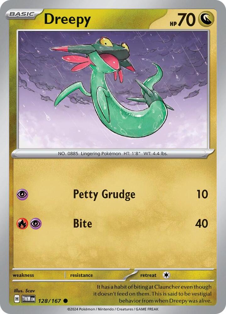 Dreepy 128/167 (SV06: Twilight Masquerade) 
