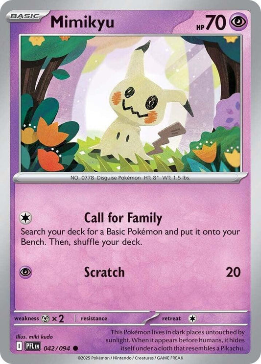 Mimikyu 042/094 (ME02: Phantasmal Flames) 