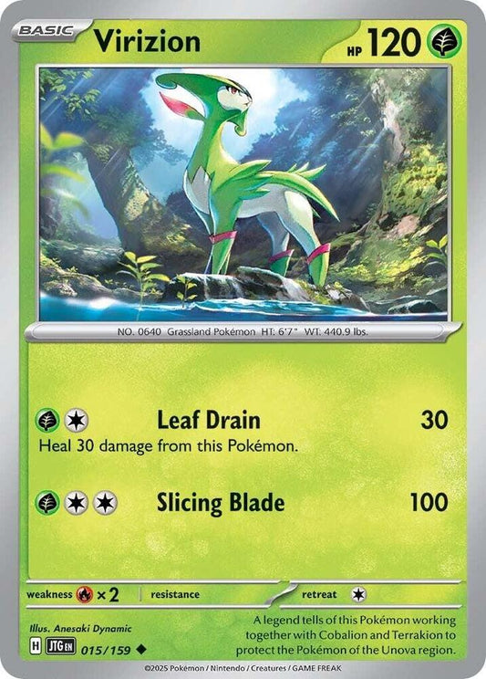 Virizion 015/159 (SV09: Journey Together) 
