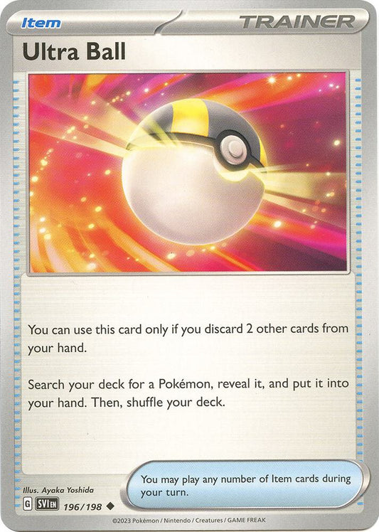 Ultra Ball 196/198 (SV01: Scarlet & Violet Base Set) 