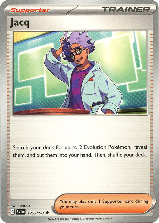 Jacq 175/198 (SV01: Scarlet & Violet Base Set) 