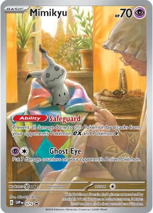 Mimikyu 075 (SV: Scarlet & Violet Promo Cards)  - Holofoil