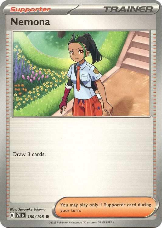 Nemona 180/198 (SV01: Scarlet & Violet Base Set) 