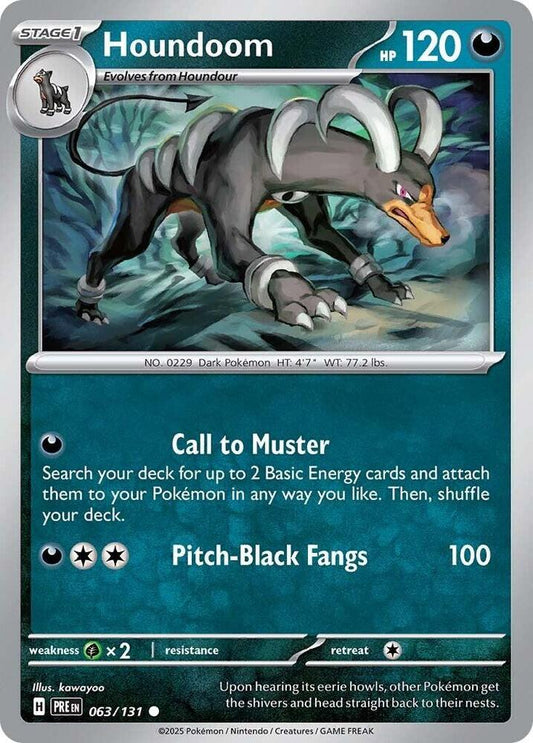 Houndoom 063/131 (SV: Prismatic Evolutions) 