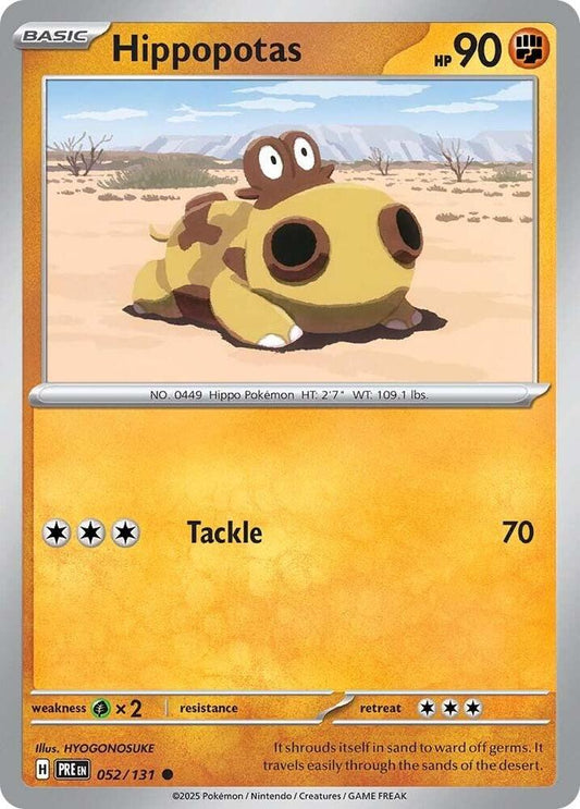 Hippopotas 052/131 (SV: Prismatic Evolutions) 