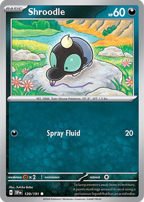 Shroodle 120/191 (SV08: Surging Sparks) 
