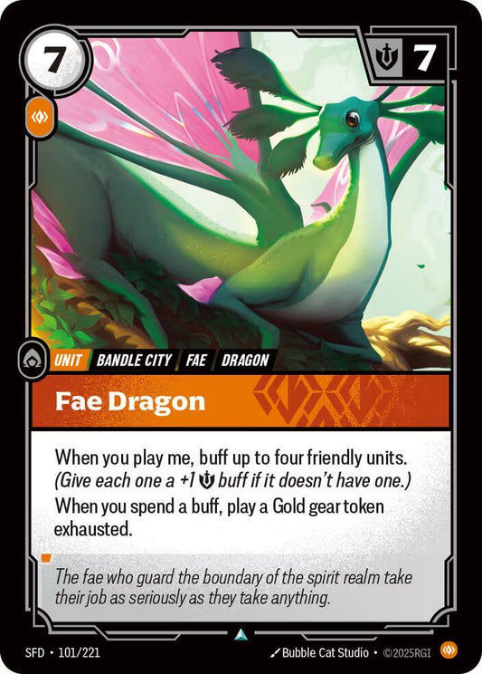 Fae Dragon 101/221 (Spiritforged) 
