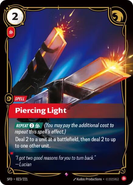 Piercing Light 23/221 (Spiritforged)  - Foil