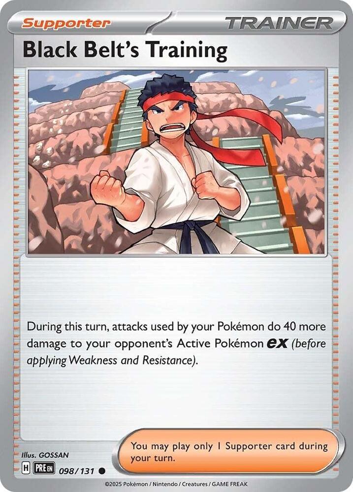 Black Belts Training 098 131 098/131 (SV: Prismatic Evolutions) 