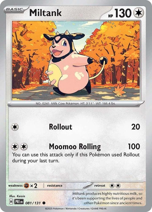 Miltank 081/131 (SV: Prismatic Evolutions) 
