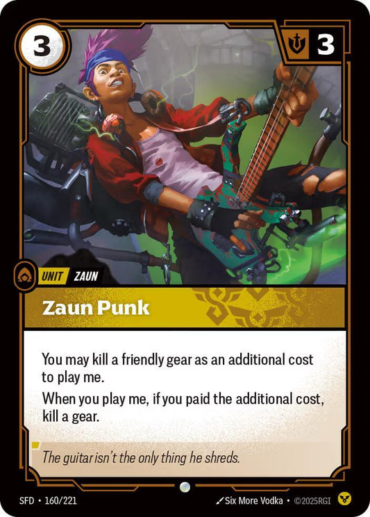 Zaun Punk 160/221 (Spiritforged) 