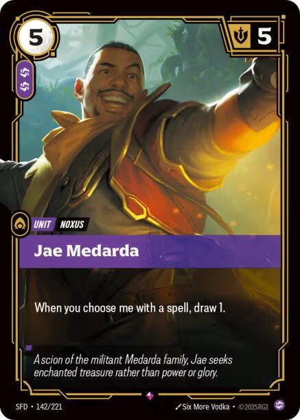 Jae Medarda 142/221 (Spiritforged)  - Foil