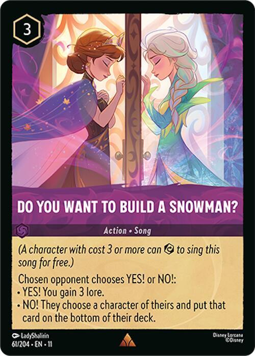 Do You Want To Build A Snowman 61/204 (Winterspell) 