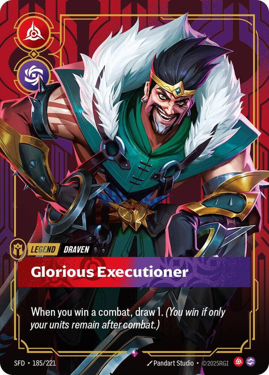 Draven - Glorious Executioner 185/221 (Spiritforged)  - Foil